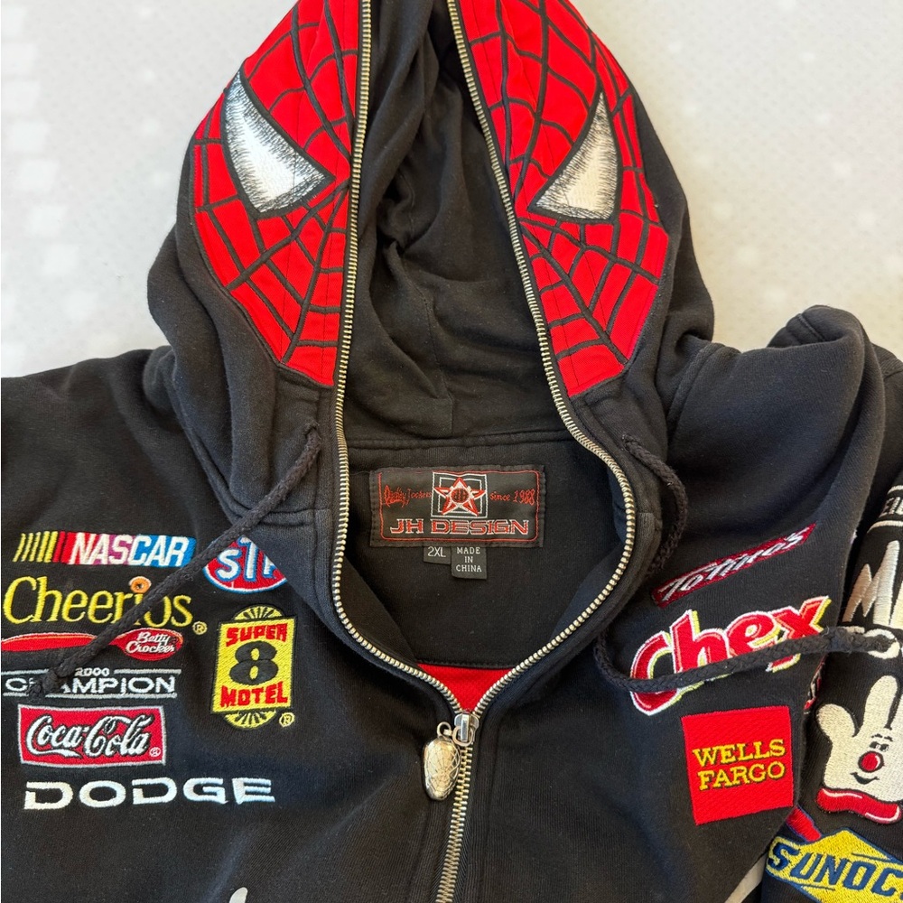 Spider-Man Men’s NASCAR jacket XXL